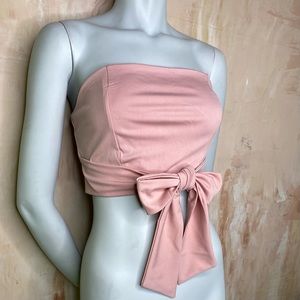 Front Tie Crop Top Size Small